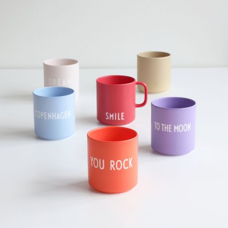 Design Letters Porzellan Tasse Favourite Cup You Rock Orange 