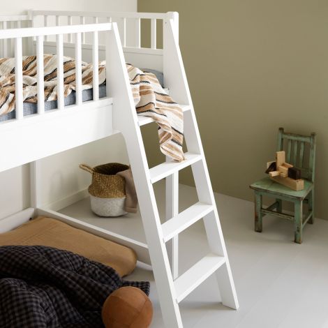 Oliver Furniture halbhohes Hochbett Junior Seaside Classic 