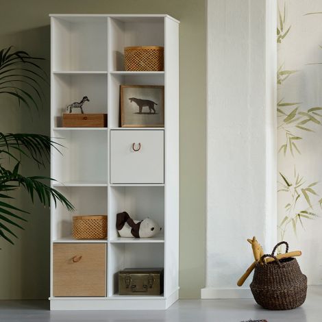 Oliver Furniture Wood Stand-Regal 2 x 5 Vertikal mit Sockel 