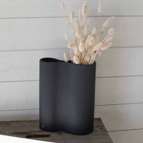 Storefactory Vase Bunn Keramik Dark Grey 