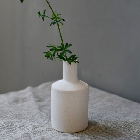 Storefactory Vase Albacken Straight white 