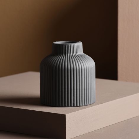 Storefactory Vase Lillhagen Dark grey 