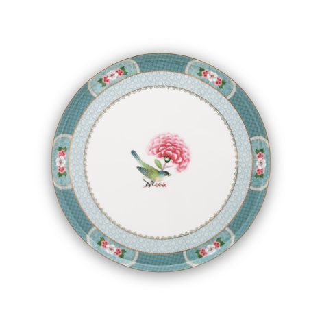 PIP Studio Tortenplatte Blushing Birds Blue 