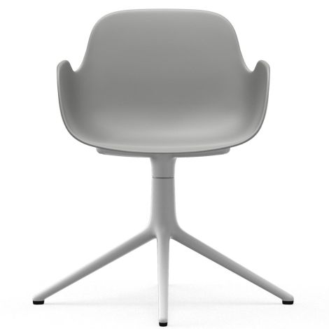 Normann Copenhagen Form Bürostuhl/Drehstuhl mit Armlehne Swivel Grey/White 