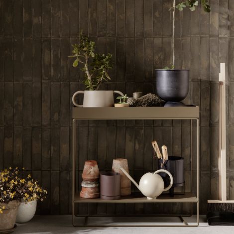 ferm LIVING Plant-Box Two-Tier Olive 