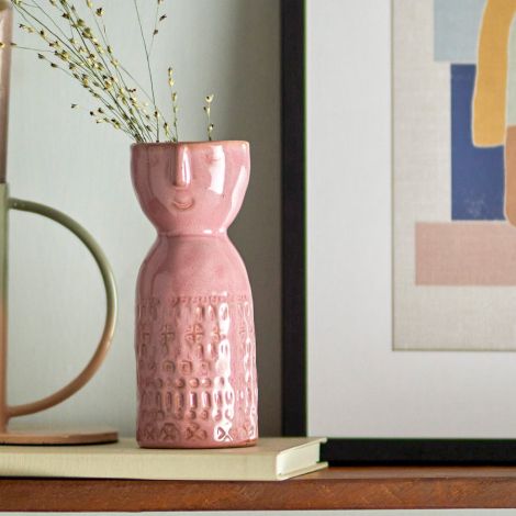 Bloomingville Vase Embla Pink 
