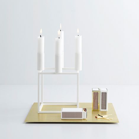 by Lassen Kerzen White 16 Stk. 