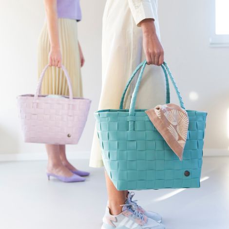 Handed By Tasche Shopper Paris Dusty Turquoise 