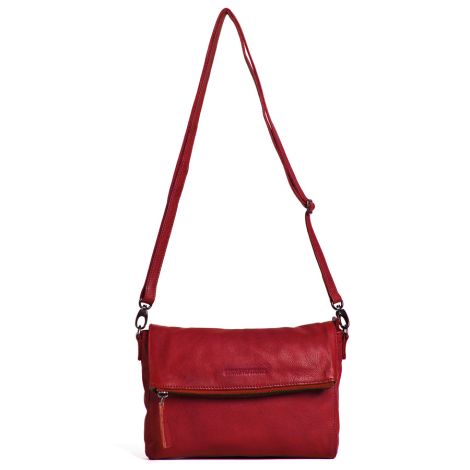 Sticks and Stones Ledertasche Ipanema Red Washed 