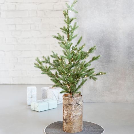 House Doctor Weihnachtsbaum mit Beleuchtung 90 cm 