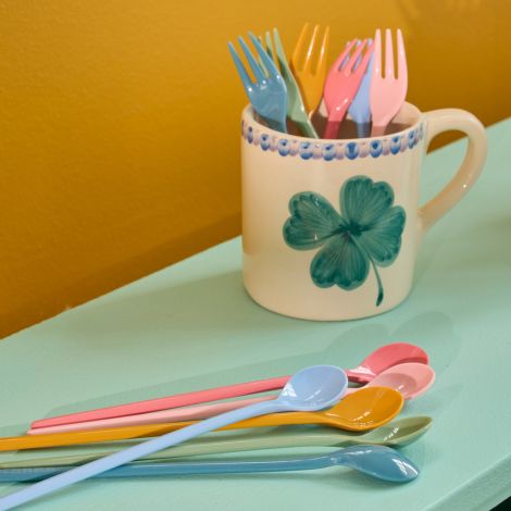 Rice Melamin Latte Löffel All You Need is Love and… Colors 6er-Set 