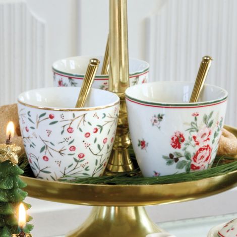 GreenGate Latte Cup Becher Maise white 