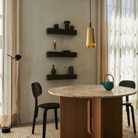Menu Afteroom Plywood Stuhl Black Ash 