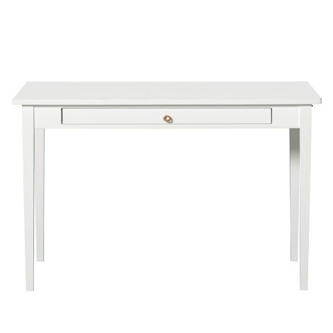 Oliver Furniture Tisch mit Lederband Weiß,H74cm 