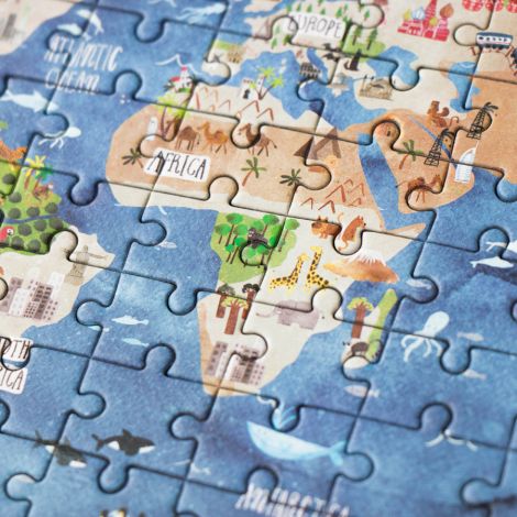 Londji Pocket Puzzle Discover the World 100-teilig 