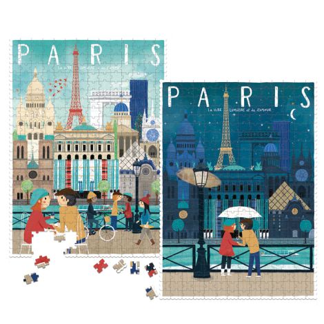 Londji Puzzle Paris Ville Lumiere 350-teilig 