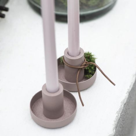 IB LAURSEN Kerzenhalter für schmale Kerzen Malva 5 cm 