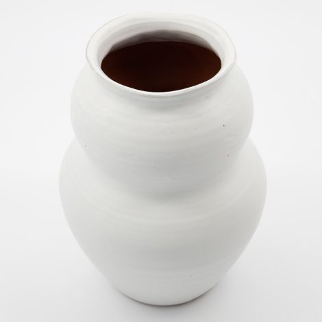 House Doctor Vase Juno Weiß 22,5 cm 
