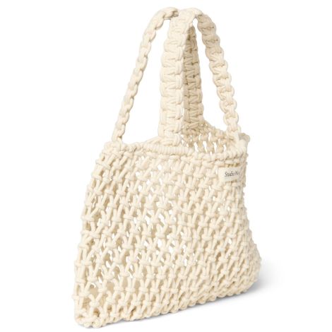 Studio Noos Mini-Handtasche Macrame Natural 
