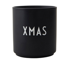 Design Letters Porzellan Becher Favourite Cups X-Mas Black