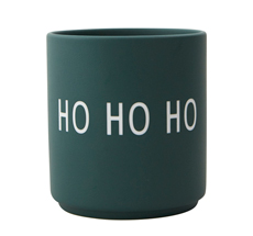 Design Letters Porzellan Becher Favourite Cups Ho Ho Ho Green