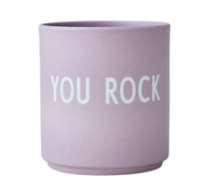 Design Letters  Porzellan Becher Favourite Cups Lavender You Rock