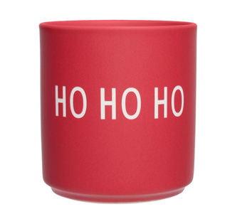 Design Letters Porzellan Becher Favourite Cup Faded Rose Ho Ho Ho