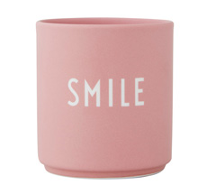 Design Letters Porzellan Becher Favourite Cups Rose Smile