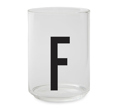 Design Letters Wasserglas F