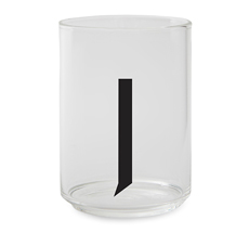 Design Letters Wasserglas J