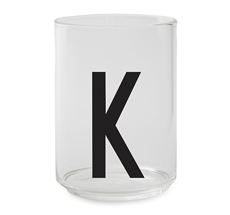 Design Letters Wasserglas K