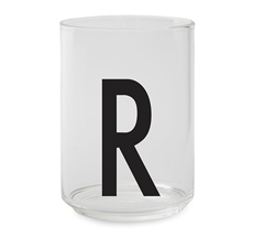 Design Letters Wasserglas R