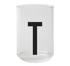Design Letters Wasserglas T
