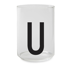 Design Letters Wasserglas U