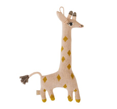 OYOY Kuscheltier Darling Baby Guggi Giraffe Rose / Amber