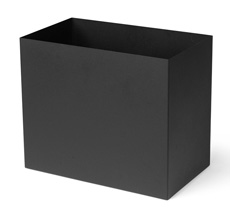 ferm LIVING Einsatz für Plant-Box/Multi-Box Pot Large Black