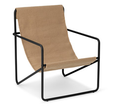ferm LIVING Kinderstuhl Desert Chair Black/Solid
