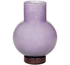 Broste Copenhagen Vase Mari Mundgeblasenes Glas Orchid Hush/Puce Aubergine