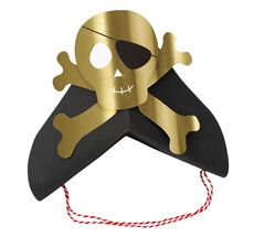 Meri Meri Party-Hüte Pirates Bounty 8 Stk.