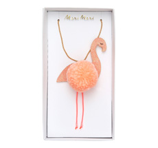 Meri Meri Halskette Flamingo Pompom