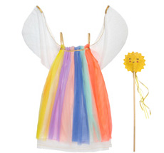 Meri Meri Kostüm Rainbow Girl 3-4 Jahre •