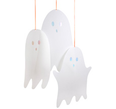 Meri Meri Dekoration Spooky Ghost 10-teilig