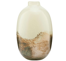 House Doctor Vase Earth Beige/Metallic 16,2 cm
