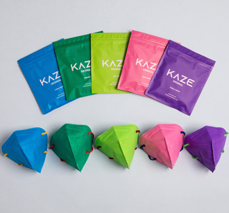 KAZE FFP2 Masken Eye Candy Series 10er-Set