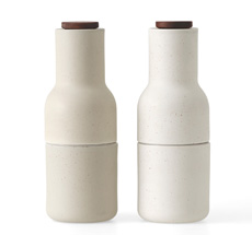 Audo Salz- & Pfeffermühle Ceramic Sand 2er-Set