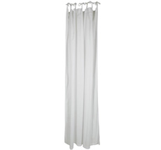 IB LAURSEN Vorhang mit 7 Bändern Weiß