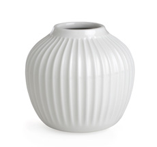 Kähler Design Hammershøi Vase 13 cm weiß