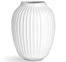 Kähler Design Hammershøi Vase 25.5 cm weiß