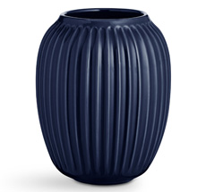 Kähler Design Hammershøi Vase 21 cm indigo