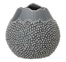 Bloomingville Vase Grey 17 cm •